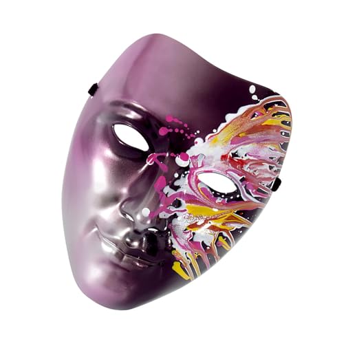 TingHaoO Karneval, Maskerade, halbes Gesicht, Party, Schmetterling, Karneval, Cosplay, Halloween, Verkleidungsrequisiten von TingHaoO