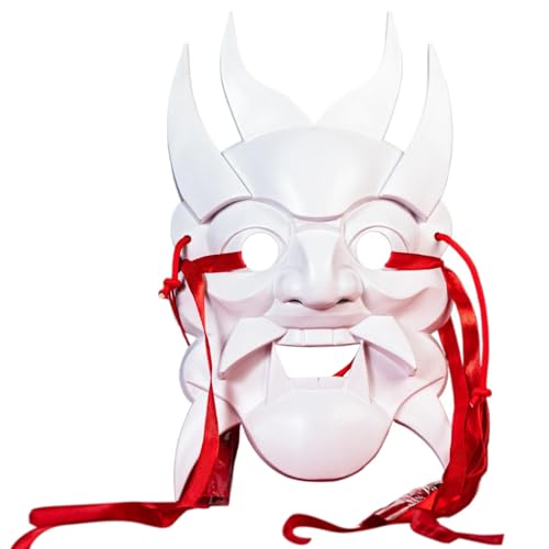 TingHaoO Vollgesichtsmaskerade Party Cosplay handbemalte Nuo-Opern für Tempel Halloween Weihnachten Party von TingHaoO