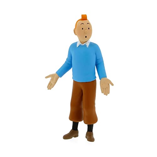 Tintin Moulinsart Sammelfigur Pullover, Blau, 8,5 cm, 42502 (2012) von Tintin