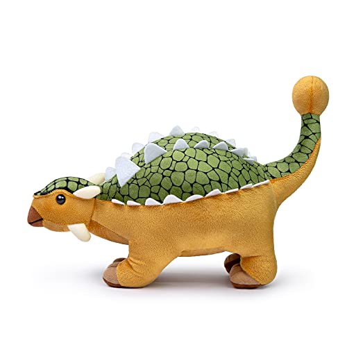 Tiny Heart Ankylosaurus Dinosaurier Stofftier Plüschtier realistisches Dinosaurier Plüsch schönes Tier niedliche und weiche Geschenke Dinosaurier für Kinder Jungen und Mädchen Spielzeug Grün 14” von Tiny Heart