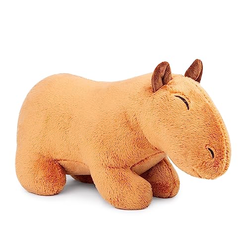 Tiny Heart Capybara Stofftier Plüschtier 40cm/16” realistisches Wasserschwein Plüschtier schönes Tier niedliche und weiche Geschenke Plüsch-Capybara für Kinder Jungen und Mädchen Spielzeug braun von Tiny Heart