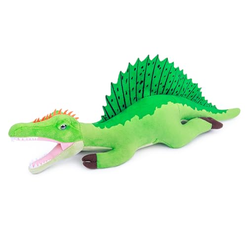 Tiny Heart Spinosaurus Dinosaurier Stofftier Plüschtier realistisches Dinosaurier Plüsch schönes Tier niedliche und weiche Geschenke Dinosaurier für Kinder Jungen und Mädchen Spielzeug Grün 18” von Tiny Heart