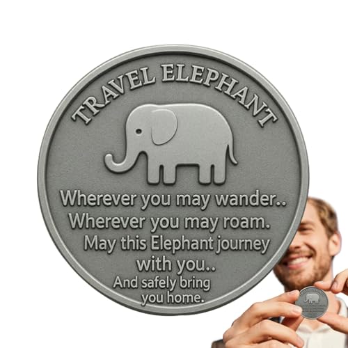 Reise Schildkröte Münze - Wandernschildkröte Gedenkmünze,Zweiseitig Gravur Segensgedicht Tragbar Sondermetall Andenken Für Feiertage Geburtstag Jubiläum Abschluss Sammler Reisende Reise Schildkröte Münze - Wandernschildkröte Gedenkmünze,Zweiseitig Gravur Segensgedicht Tragbar Sondermetall Andenken Für Feiertage Geburtstag Jubiläum Abschluss Sammler Reisende von Tioheam