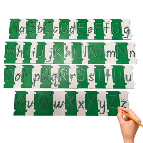 Schablonen Buchstaben,Vorschule Buchstaben Lernschablonen | Lernspielzeug Vorschule Frühförderung Für Kinder Mädchen Schüler Kleinkinder Schablonen Buchstaben,Vorschule Buchstaben Lernschablonen | Lernspielzeug Vorschule Frühförderung Für Kinder Mädchen Schüler Kleinkinder von Tioheam