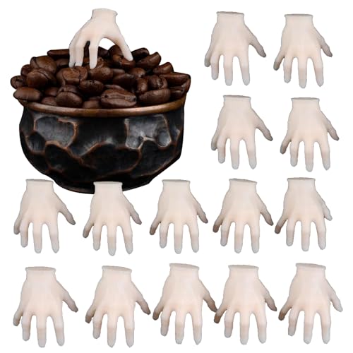 Tioheam Gruselige Halloween Hände,Schaurige Halloween Dekoration Realistische Hände - 15 Stück Mini Deko Figuren Für Feiertagstisch Party Dekoration Gruselhaus Tischdekoration Tioheam Gruselige Halloween Hände,Schaurige Halloween Dekoration Realistische Hände - 15 Stück Mini Deko Figuren Für Feiertagstisch Party Dekoration Gruselhaus Tischdekoration von Tioheam
