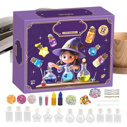 Tioheam Kinder Zaubertränke-Set, Hexen Zaubertränke Herstellung Und Mischkunst Bastelset, Lernspielzeug Kinder Geschenk Geburtstag Weihnachten Halloween Vorschule Klassenzimmer Spielidee Tioheam Kinder Zaubertränke-Set, Hexen Zaubertränke Herstellung Und Mischkunst Bastelset, Lernspielzeug Kinder Geschenk Geburtstag Weihnachten Halloween Vorschule Klassenzimmer Spielidee von Tioheam