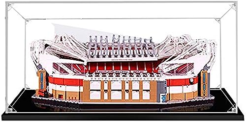 Acryl Schaukasten Vitrine Kompatibel Mit Lego 10272 Old Trafford Manchester United Stadion, Vitrine Schaukasten Staubdicht Showcase Display Case für Lego 10272 (Ohne Modell Kit) von Tirff