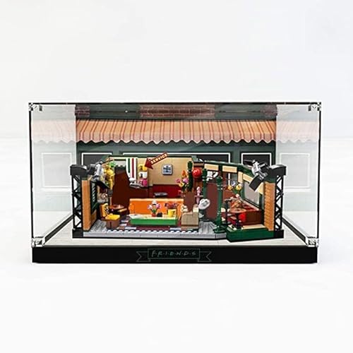 Acryl Schaukasten Vitrine Kompatibel Mit Lego 21319 Ideas Friends Central Perk Café, Vitrine Acryl Schaukasten Staubdicht Showcase Display Case für Lego 21319 (Lego Set Nicht enthalten) (Stil B) von Tirff