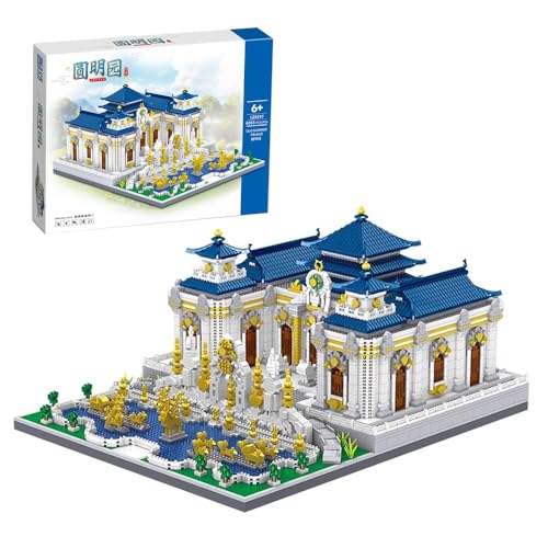 Tirff Modular Haus Bausteine, 6055 Klemmbausteine Alter Sommerpalast Bausteine Bausatz, MOC Weltberühmtes Architekturmodell, Konstruktionsspielzeug Geschenk für Erwachsene und Kinder von Tirff