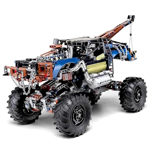 Tirff Technik Geländewagen Off-Road Buggy Bausteine, 1507 Klemmbausteine Technik Geländefahrzeug Modell, Kletterfahrzeug Fahrzeuge Baustein, Konstruktionsspielzeug Kompatibel mit Großen Marken von Tirff