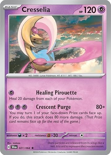 Cresselia 021/063 Seltene Pokemon-Karte (SV Shrouded Fable) von Titan Cards