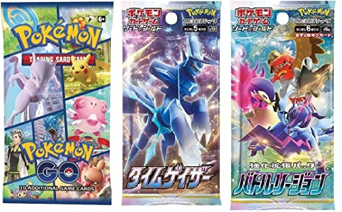 Titan Cards Pokemon Booster Bundle: 3 x japanische Pokemon Karten Packs nach Zufallsprinzip + TitanCards® Toploader von Titan Cards