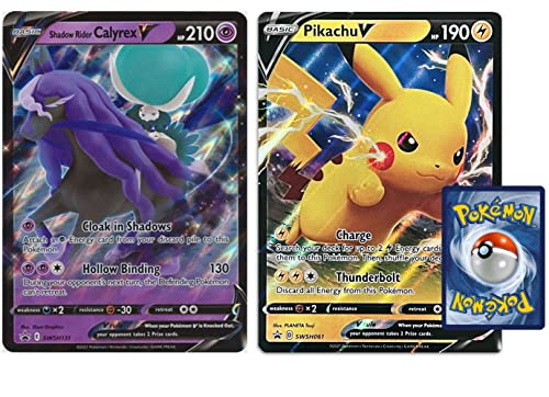 Titan Cards Pokemon 2 x zufällige Jumbo-Karten (übergroß) | große Pokemon-Karten | große Pokémon-Karten von Titan Cards