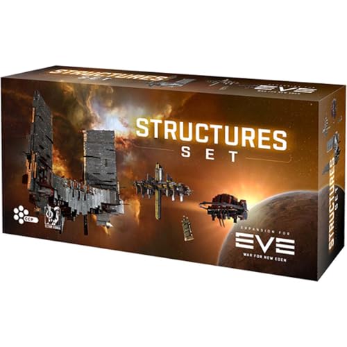 Titan Forge | EVE War for New Eden Structures Set | Science Fiction Space Exploration Strategy Board Game for 4 Players Ages 14+ von Titan Forge