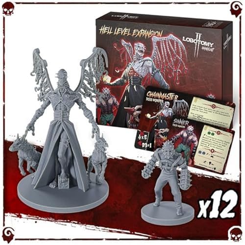 Titan Forge | Lobotomy 2: Manhunt - Hell Level | Expansion | Thematic Miniatures | Adds Hell Difficulty | Age 14+ | 1-5 Players | English Version von Titan Forge