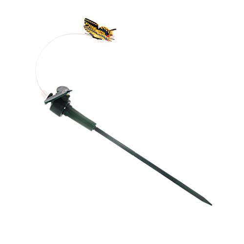 Tiuimk Solarbetriebener Schmetterling – realistisches fliegendes Solarspielzeug für Garten und Balkon Tiuimk Solarbetriebener Schmetterling – realistisches fliegendes Solarspielzeug für Garten und Balkon von Tiuimk