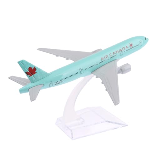 Tiuyii Modellflugzeug Boeing 777 im Maßstab 1:400, 16 cm lang, Flugzeug, Modellflugzeug, Spielzeugflugzeug, Modell der Welt, größtes Flugzeug für Dekoration oder Geschenk von Tiuyii