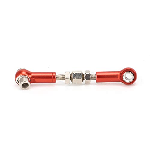 Tixiyu 6-teiliges Verstellbares Autospanner-Set, Set für RC-Car 1/10 Tourenwagen 47 Mm Zubehör (Rot) von Tixiyu