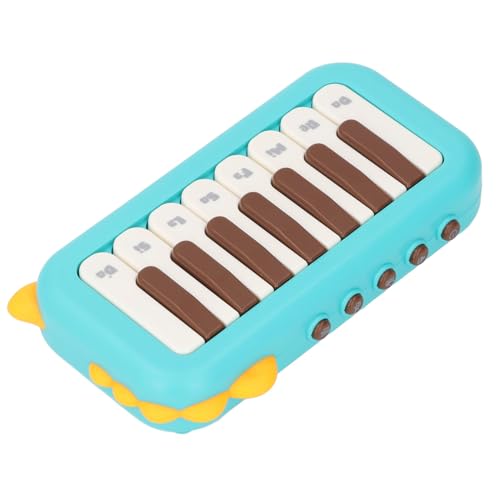 Tixiyu Fingerklavier-Spielzeug für Kleinkinder, Elektronisches Taschen-Keyboard für, Musikspielzeug für Babys, Früherziehung, Violine, Klaviermaschine für, Musikspielzeug (Blau) von Tixiyu