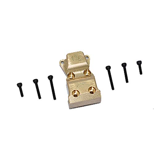 Tixqeaif Brass Achsabdeckung Aus Messing für Axial SCX24 AXI90081 AXI00002 1/24 RC Crawler Upgrade Teile ZubehöR von Tixqeaif