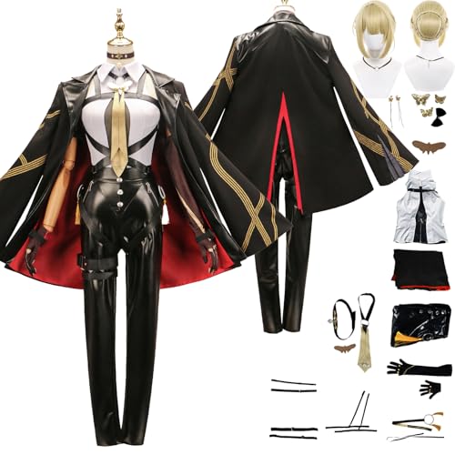 Tjlmomo Anime EvelynChevalier Cosplay Kostüm mit Perücke Spiel Rolle ZhuYuan Cosplay Outfits Uniform Rock Verkleidung Anzug Halloween Karneval Party Kleidung Zubehör Komplettset für Frauen Tjlmomo Anime EvelynChevalier Cosplay Kostüm mit Perücke Spiel Rolle ZhuYuan Cosplay Outfits Uniform Rock Verkleidung Anzug Halloween Karneval Party Kleidung Zubehör Komplettset für Frauen von Tjlmomo