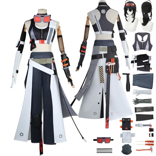 Tjlmomo Anime Grace Howard Cosplay Uniform Kostüm Spiel Cosplay Outfits mit Koleda Belobog Rolle Perücke Uniform Rock Verkleidung Anzug Halloween Karneval Party Kleidung Zubehör Komplettset für Frauen Tjlmomo Anime Grace Howard Cosplay Uniform Kostüm Spiel Cosplay Outfits mit Koleda Belobog Rolle Perücke Uniform Rock Verkleidung Anzug Halloween Karneval Party Kleidung Zubehör Komplettset für Frauen von Tjlmomo