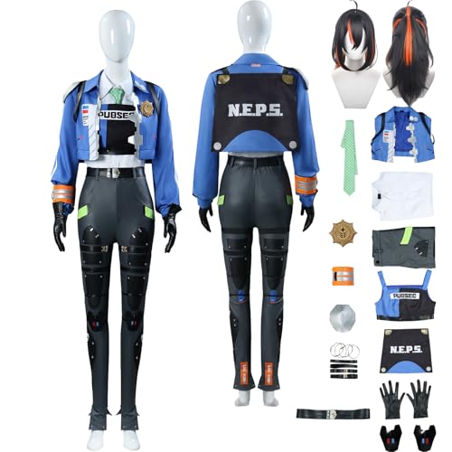 Tjlmomo Anime ZhuYuan Cosplay Uniform Kostüm mit Perücke Spiel Rolle Evelyn Chevalier Cosplay Outfits Uniform Rock Verkleidung Anzug Halloween Karneval Party Kleidung Zubehör Komplettset für Frauen Tjlmomo Anime ZhuYuan Cosplay Uniform Kostüm mit Perücke Spiel Rolle Evelyn Chevalier Cosplay Outfits Uniform Rock Verkleidung Anzug Halloween Karneval Party Kleidung Zubehör Komplettset für Frauen von Tjlmomo