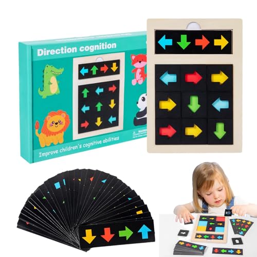 Tktouci Farben Puzzle, Holz Lernspiel Richtungsrätsel Knobelspiel, Logik Brettspiel Formenpuzzle Denkspiel Lernspielzeug für Reise Geburtstag Tktouci Farben Puzzle, Holz Lernspiel Richtungsrätsel Knobelspiel, Logik Brettspiel Formenpuzzle Denkspiel Lernspielzeug für Reise Geburtstag von Tktouci