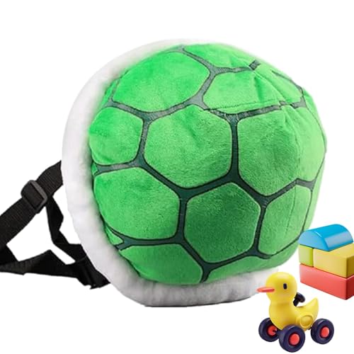 Tktouci Schildkröten-Rucksack Für Mädchen - Schildkrötenpanzer-Rucksack | Schildkrötenpanzer-Rucksack-Plüschtier | Große Kapazität Plüschtiere Cosplay Supplies Schultasche Für Kinder Kinder von Tktouci