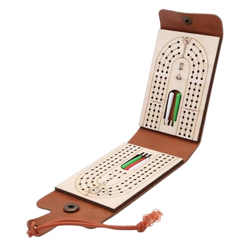 Tktouci Tragbares Cribbage Brett | Klappbares Reise Kribbage Brettspiel,Gesellschaftsspiel Traditionelles Kartenspiel Für Reiseabende Kinder Familienfeiern Camping Jugendliche Mädchen Erwachsene Tktouci Tragbares Cribbage Brett | Klappbares Reise Kribbage Brettspiel,Gesellschaftsspiel Traditionelles Kartenspiel Für Reiseabende Kinder Familienfeiern Camping Jugendliche Mädchen Erwachsene von Tktouci