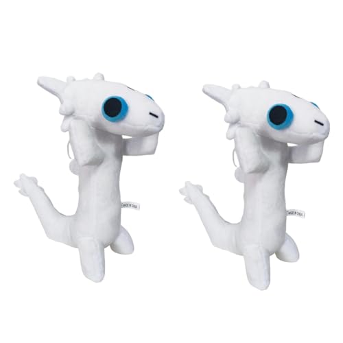 Tlilyy 2PCS Toothless Dancing Meme Plüschtier Tanzender Drache Gefüllte Weiche Tiere Plüschtiere 25cm Puppe Anime Spielzimmer Kissen Langlebig,B von Tlilyy