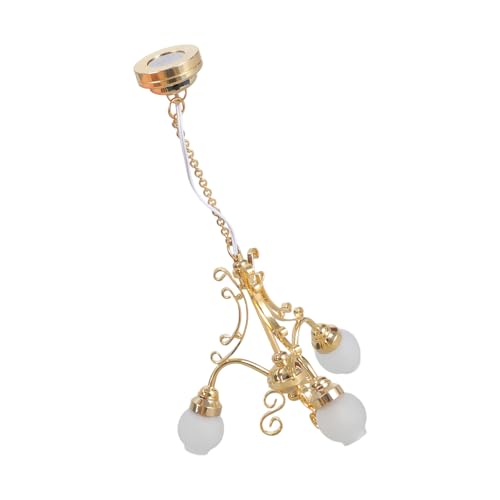 Tmboryuu 1/12 Scale Dollhouses Kronleuchter Miniaturmöbel Tun Spiel Für Kinder Möbelmodell Für Dollhouses Energieeffizienter Deckenlampe Tmboryuu 1/12 Scale Dollhouses Kronleuchter Miniaturmöbel Tun Spiel Für Kinder Möbelmodell Für Dollhouses Energieeffizienter Deckenlampe von Tmboryuu