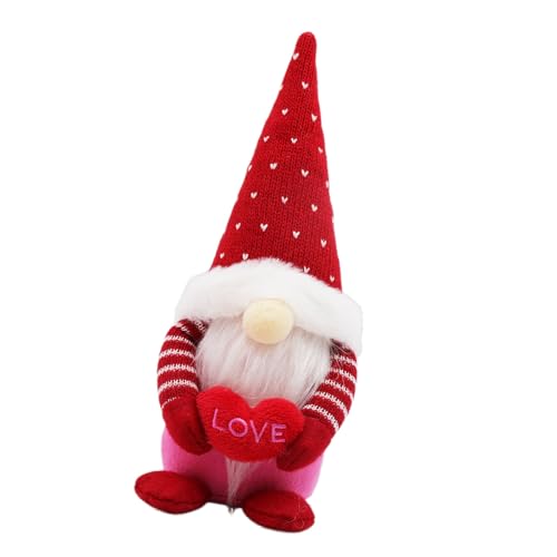 Love Heart Swedish Plüsch Puppen Skandinavische Elfen Spielzeug Valentinstag Hochzeiten Party Dekore Home Tabletop Ornament von Tmboryuu