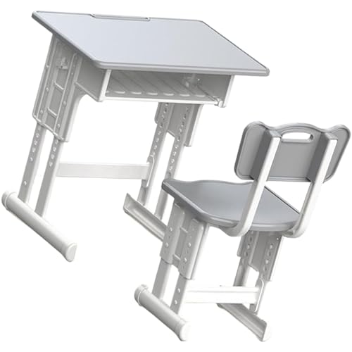 Tmboryuu Miniature Dollhouses School Desk Und Stuhl Setzen Realistische Schulzubehör Für Kreatives Spiel Und Sammler von Tmboryuu