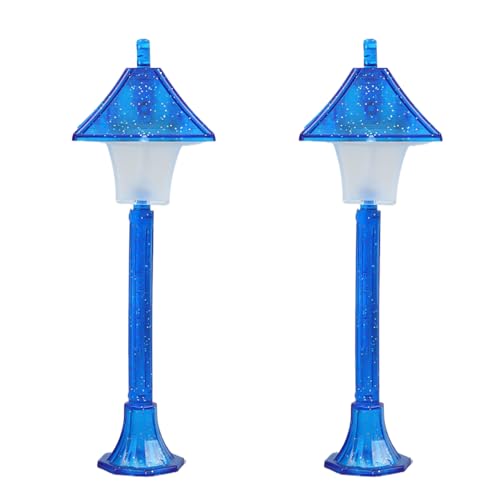 Tmboryuu 2pcs Miniature Street Light Modell Zur Erstellung Von Realistischen 1/12 Skala Dollhouses Gartenwegdekorationsszene Displayin Displayin von Tmboryuu