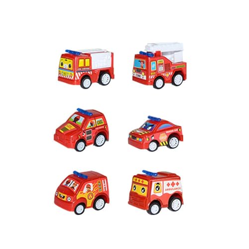 Tmboryuu 6pcs Small Pull Back Car Set Trägheit Fahrzeug Spielzeug Für Kinder Zufällige Stile Freundlich Und Sicher Für Kleinkind Handgriff von Tmboryuu