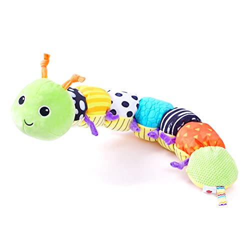 Tmboryuu Baby Crinkle Rassel Gefülltes Tierplüschspielzeug Sensorisch Beruhigende Rassel Niedliche Plüschfiguren Musical Toy Infant Crawling Toy von Tmboryuu