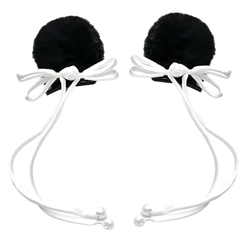 Tmboryuu Fun Panda Ohr Hair Clip Modisches Haar Accessoire Anime Hair Ornament Für Schulveranstaltungsfestivals Und Alltägliche Kleidung von Tmboryuu