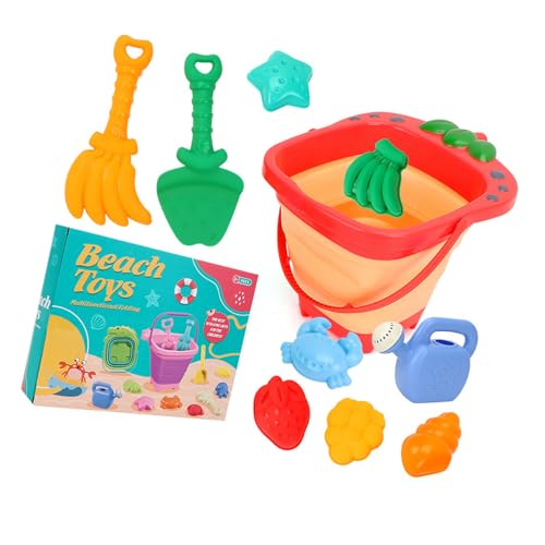 Tmboryuu Kinder Sand Eimer Schaufel Set Für Strand Und Gartenabenteuer Ergonomisch Sandspiel Formspielzeug Für Outdoor Aktivitäten von Tmboryuu