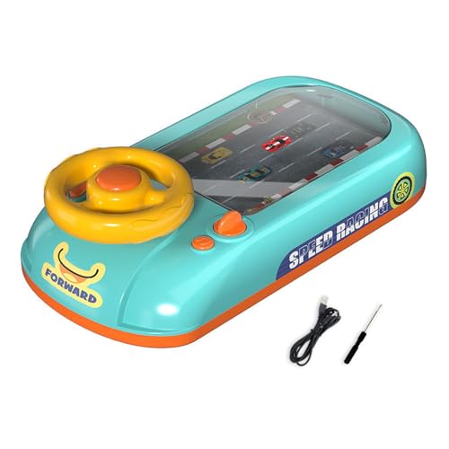 Tmboryuu Kleinkind Simuliertes Rennwagen Spielen Lenkräder Spielzeug Interactive Educational Learning Toy Für Jungen 4-6 von Tmboryuu