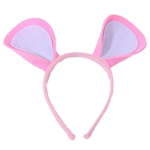 Tmboryuu Maus Cosplay Make Up Stirnband Süße Kinder Kopfbedeckung Haarbänder Kopfbedeckung Pompoms Haarbänder Geburtstagsfeier von Tmboryuu