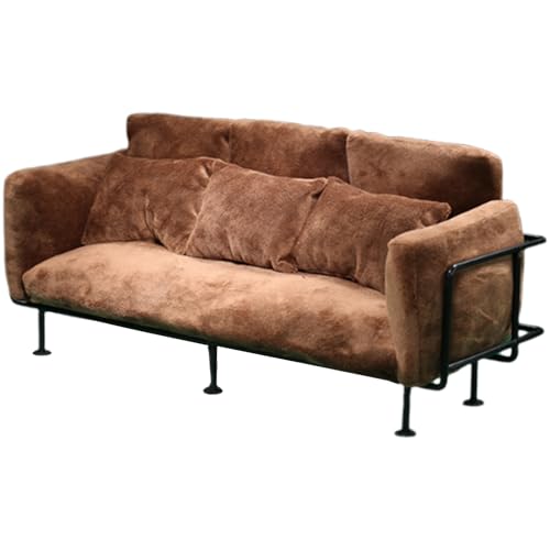 Tmboryuu Miniatur Sofa Modellfigur Mit Verstärkter Eisenstruktur Für 1/6 Puppenhaus Home Display Wohnzimmer Arrangement Europäische Sofa Set Tmboryuu Miniatur Sofa Modellfigur Mit Verstärkter Eisenstruktur Für 1/6 Puppenhaus Home Display Wohnzimmer Arrangement Europäische Sofa Set von Tmboryuu