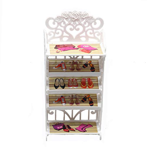 Tmboryuu Möbel Rack Schuhschrank Miniatur Spielhaus Szene Layout Girls Bevorzugt BJDS Dolls Accessoires Familie Tmboryuu Möbel Rack Schuhschrank Miniatur Spielhaus Szene Layout Girls Bevorzugt BJDS Dolls Accessoires Familie von Tmboryuu