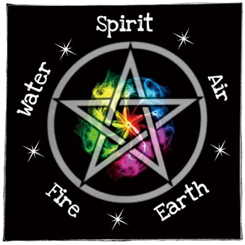 Tmboryuu Sternsymbolmuster Tarotkarte Tischdecke Altäre Stoff Stoff Givinationen Tmboryuu Sternsymbolmuster Tarotkarte Tischdecke Altäre Stoff Stoff Givinationen von Tmboryuu