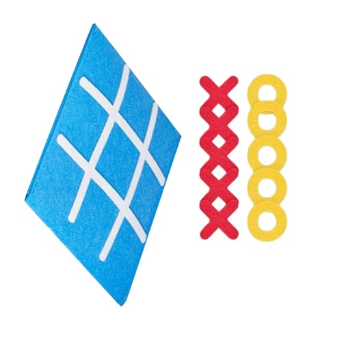 Tmboryuu Tictactoe Brettspiel Mit Nicht Verwobenem Stoff Mit Mehreren Regelvarianten Bildungsspielzeug Für Kinder Problemlösung Brettspiel Spielzeug Für Kinder Tmboryuu Tictactoe Brettspiel Mit Nicht Verwobenem Stoff Mit Mehreren Regelvarianten Bildungsspielzeug Für Kinder Problemlösung Brettspiel Spielzeug Für Kinder von Tmboryuu