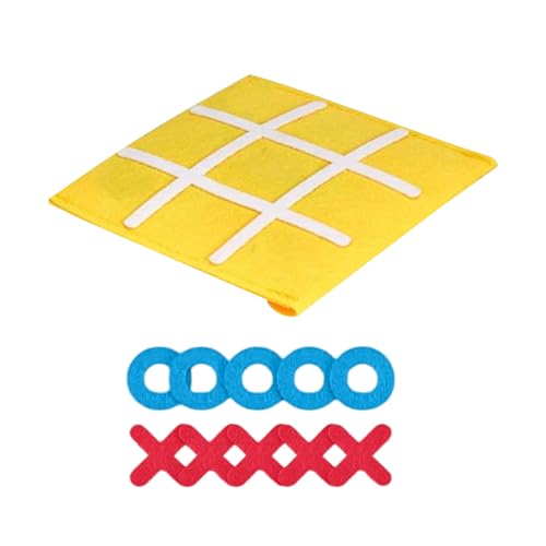 Tmboryuu Tictactoe Brettspiel Mit Nicht Verwobenem Stoff Mit Mehreren Regelvarianten Bildungsspielzeug Für Kinder Problemlösung Brettspiel Spielzeug Für Kinder Tmboryuu Tictactoe Brettspiel Mit Nicht Verwobenem Stoff Mit Mehreren Regelvarianten Bildungsspielzeug Für Kinder Problemlösung Brettspiel Spielzeug Für Kinder von Tmboryuu