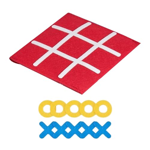 Tmboryuu Tictactoe Brettspiel Mit Nicht Verwobenem Stoff Mit Mehreren Regelvarianten Bildungsspielzeug Für Kinder Problemlösung Brettspiel Spielzeug Für Kinder Tmboryuu Tictactoe Brettspiel Mit Nicht Verwobenem Stoff Mit Mehreren Regelvarianten Bildungsspielzeug Für Kinder Problemlösung Brettspiel Spielzeug Für Kinder von Tmboryuu