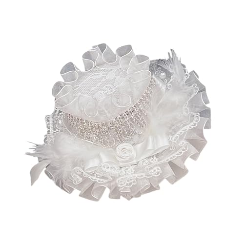 Tmboryuu Victorian Steampunks Small Hat Hair Clip Accessoire Für Gotische Lolitas Vintage Cosplay Party Und Besondere Anlässe von Tmboryuu