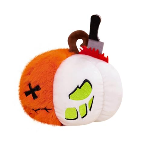 Cartoon Halloween Fledermaus Kürbis Stofftier Puppe Kinder Urlaub Einzigartige Limitierte Halloween Puppe Plüsch Ornamente Niedliche Halloween Kürbis Puppen Halloween Gefüllte Hängende (B, 20x20cm) von Tmianya