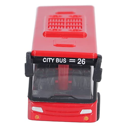 Tnfeeon Legierter Rotes Lebensechtiges Lebendiges Busmodell Spielzeug, Kleiner Tragbarer Fahrer Radbus Car Ornament Perfektes für 3+ Jahre Alt Tnfeeon Legierter Rotes Lebensechtiges Lebendiges Busmodell Spielzeug, Kleiner Tragbarer Fahrer Radbus Car Ornament Perfektes für 3+ Jahre Alt von Tnfeeon